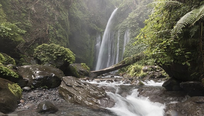 Tiu Kelep Waterfall, North Lombok