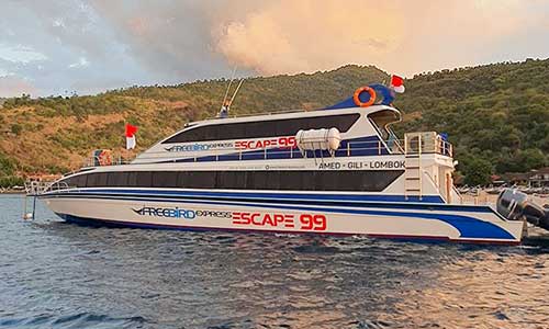 Fast Boat from Amed to Gili Islands