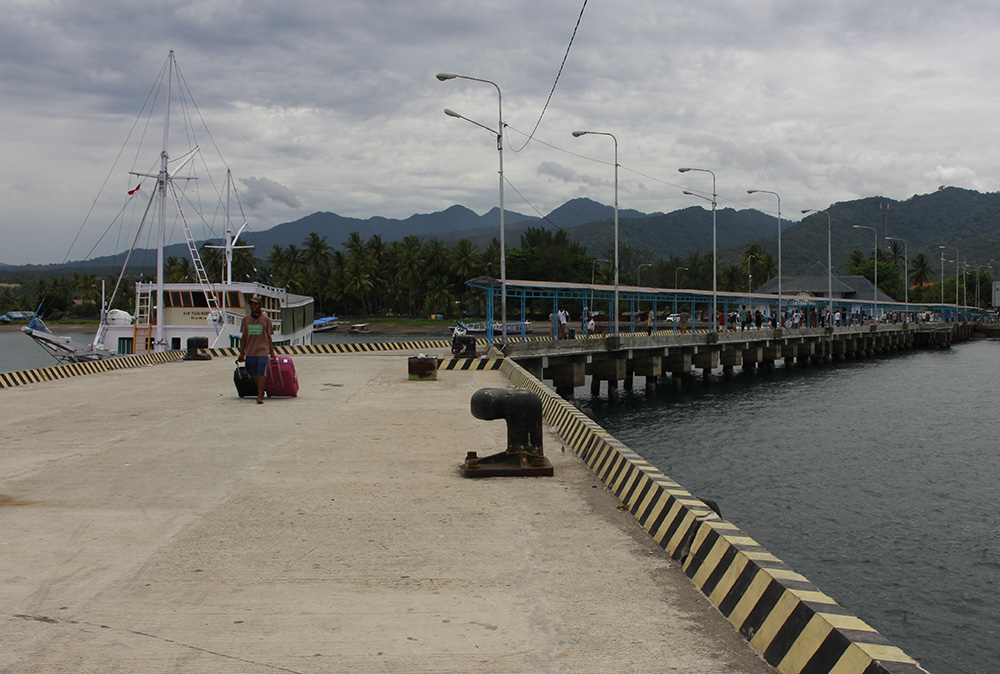 Bangsal Harbor North Lombok