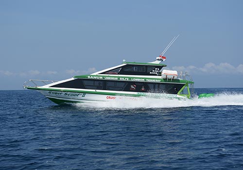 Boat to Nusa Lembongan