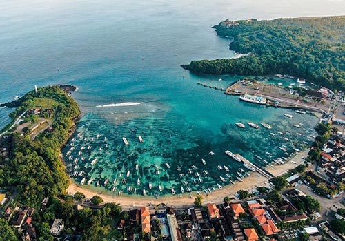 Padang Bai Harbor Bali