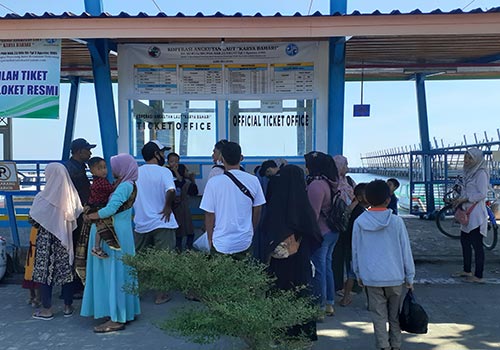 Ticketing Office Public Boat in Bangsal